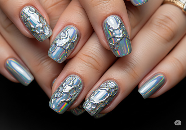 ホログラフィックネイル